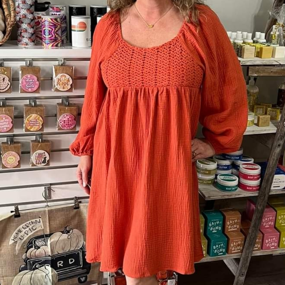 crochet dress